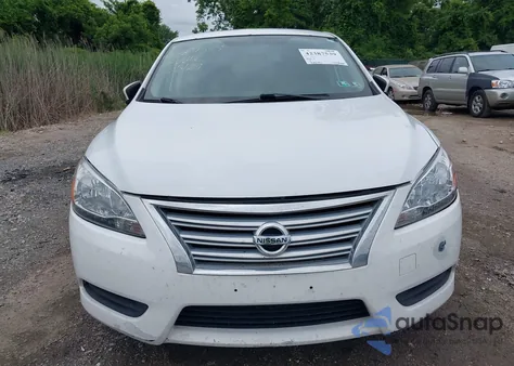 2015 Nissan Sentra Fe+ S/S/Sl/Sr/Sv из США, поврежденный, VIN 3N1AB7AP6FY261847